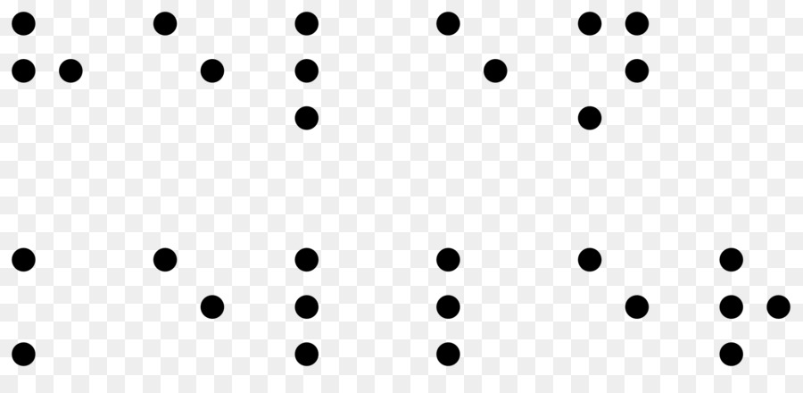 Braille，Points PNG