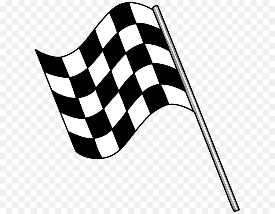 Drapeau à Damier，Course PNG