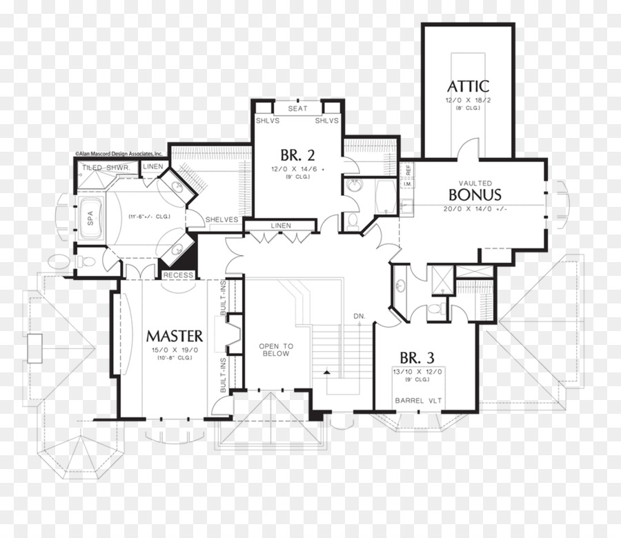 Plan De Maison，Plan D'étage PNG