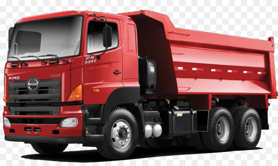 Camion Benne Rouge，Construction PNG