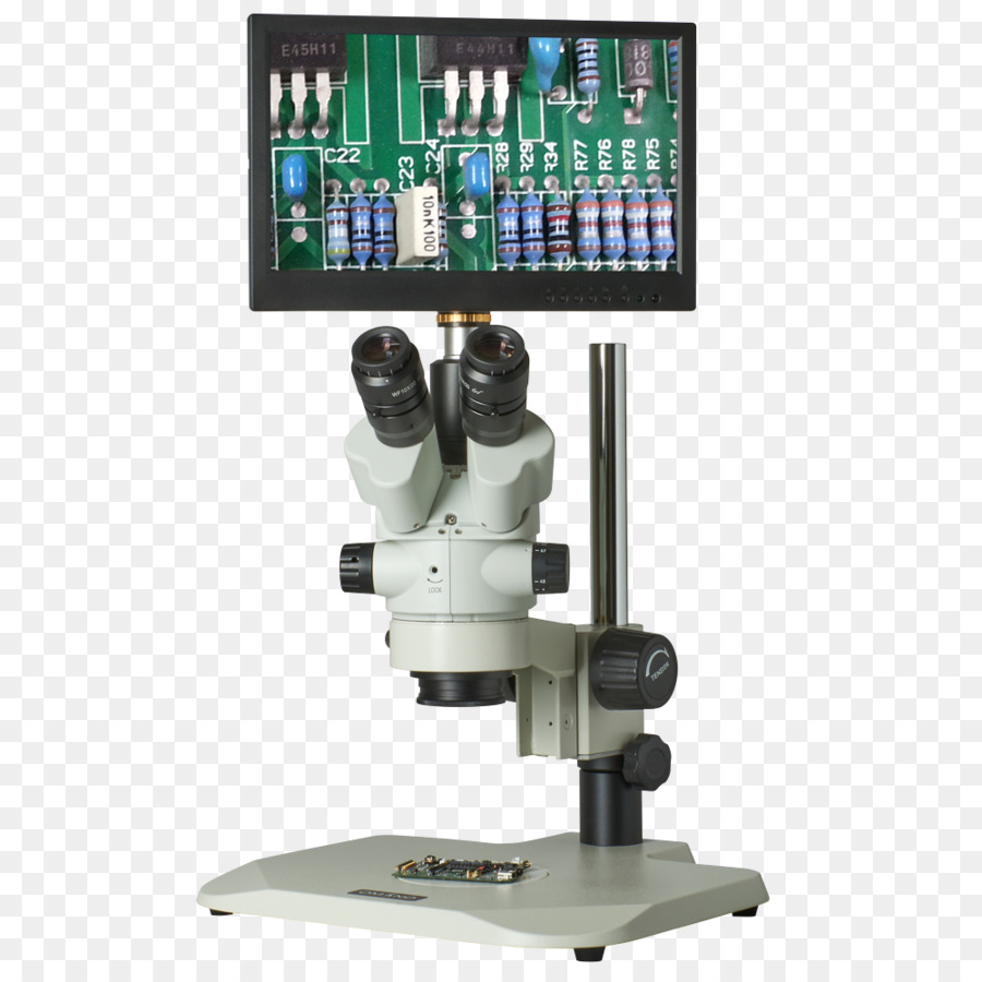 Microscope Avec écran，Laboratoire PNG