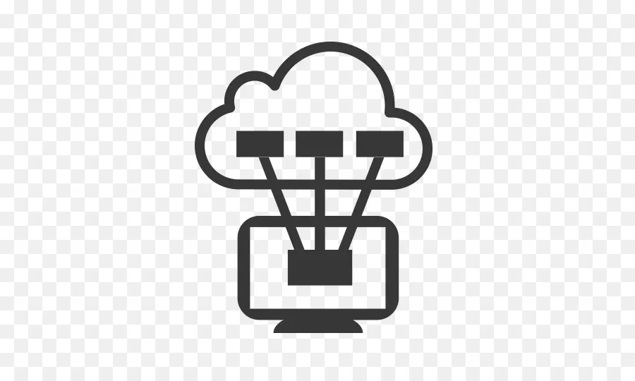 Icône De Cloud Computing，Nuage PNG