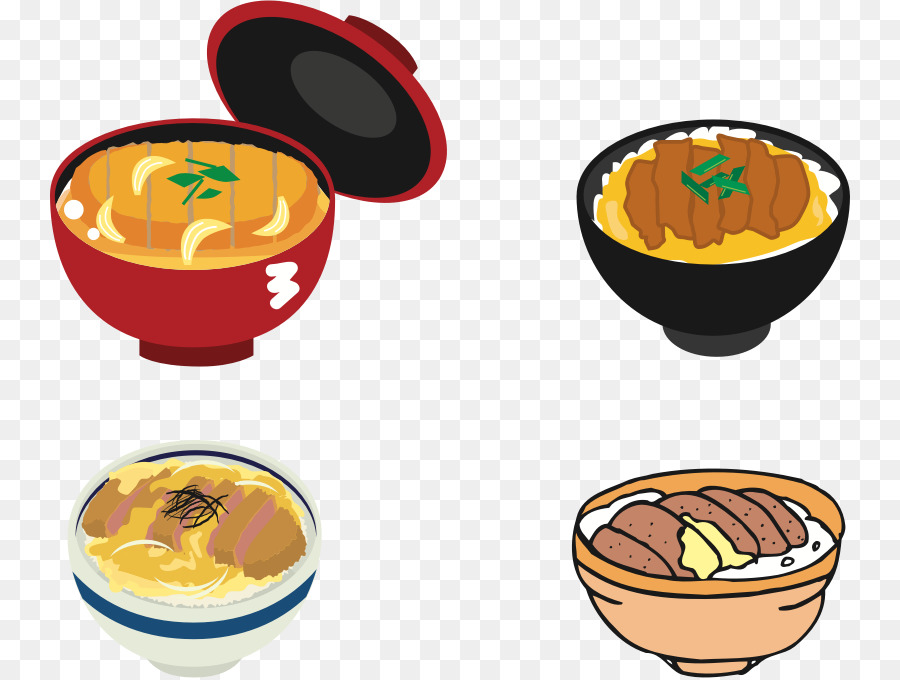 Katsudon，Donburi PNG