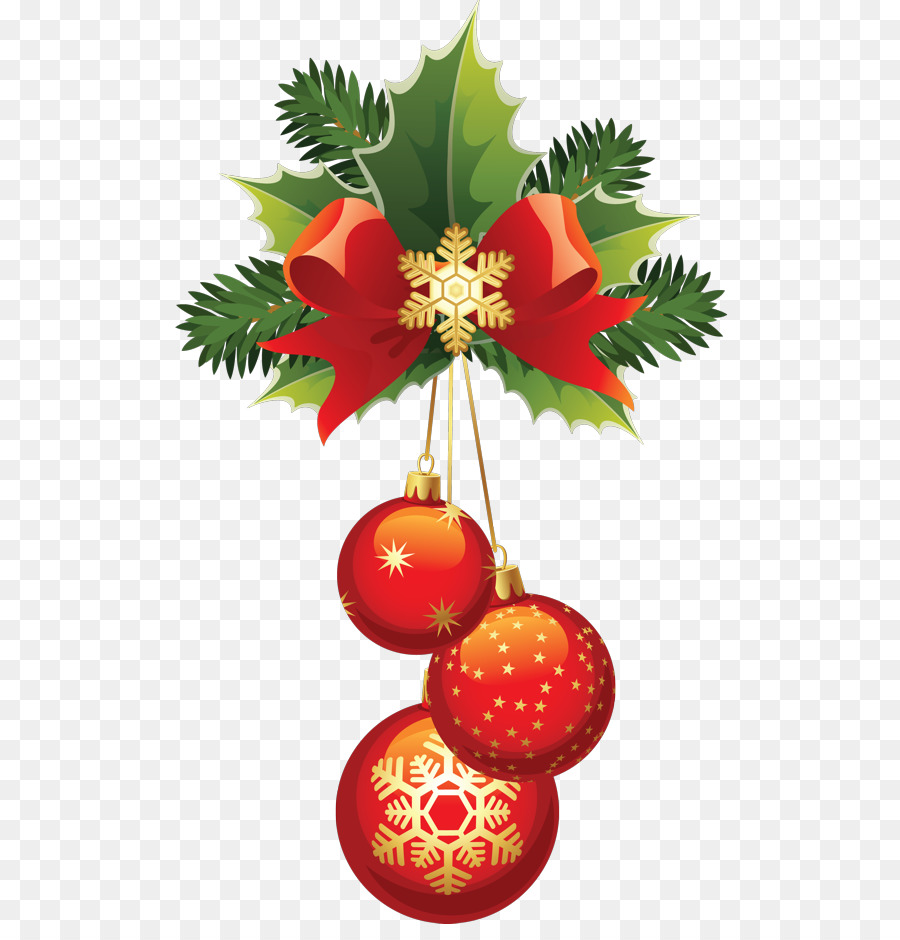 Décorations De Noël，Arcs Rouges PNG