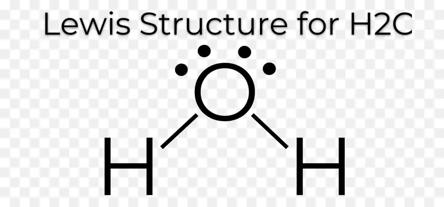 Structure De Lewis H2o，Eau PNG