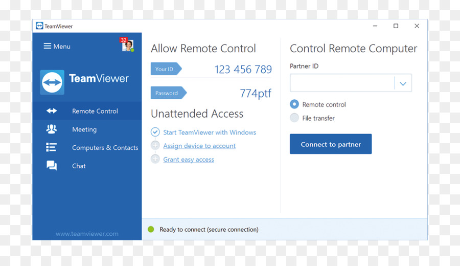 Teamviewer，Logiciel De Bureau à Distance PNG