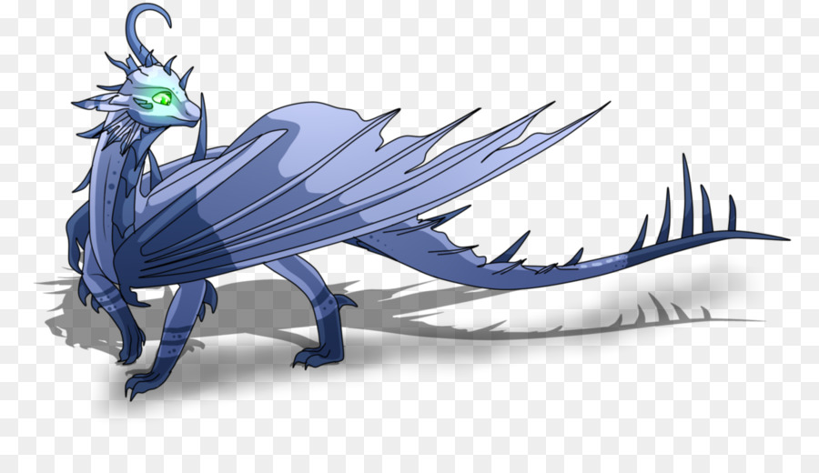 Dragon Bleu，Glace PNG