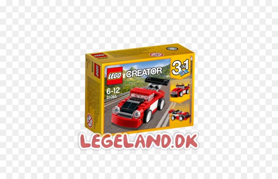 Lego 31055 Créateur Racer Rouge，Lego Creator PNG