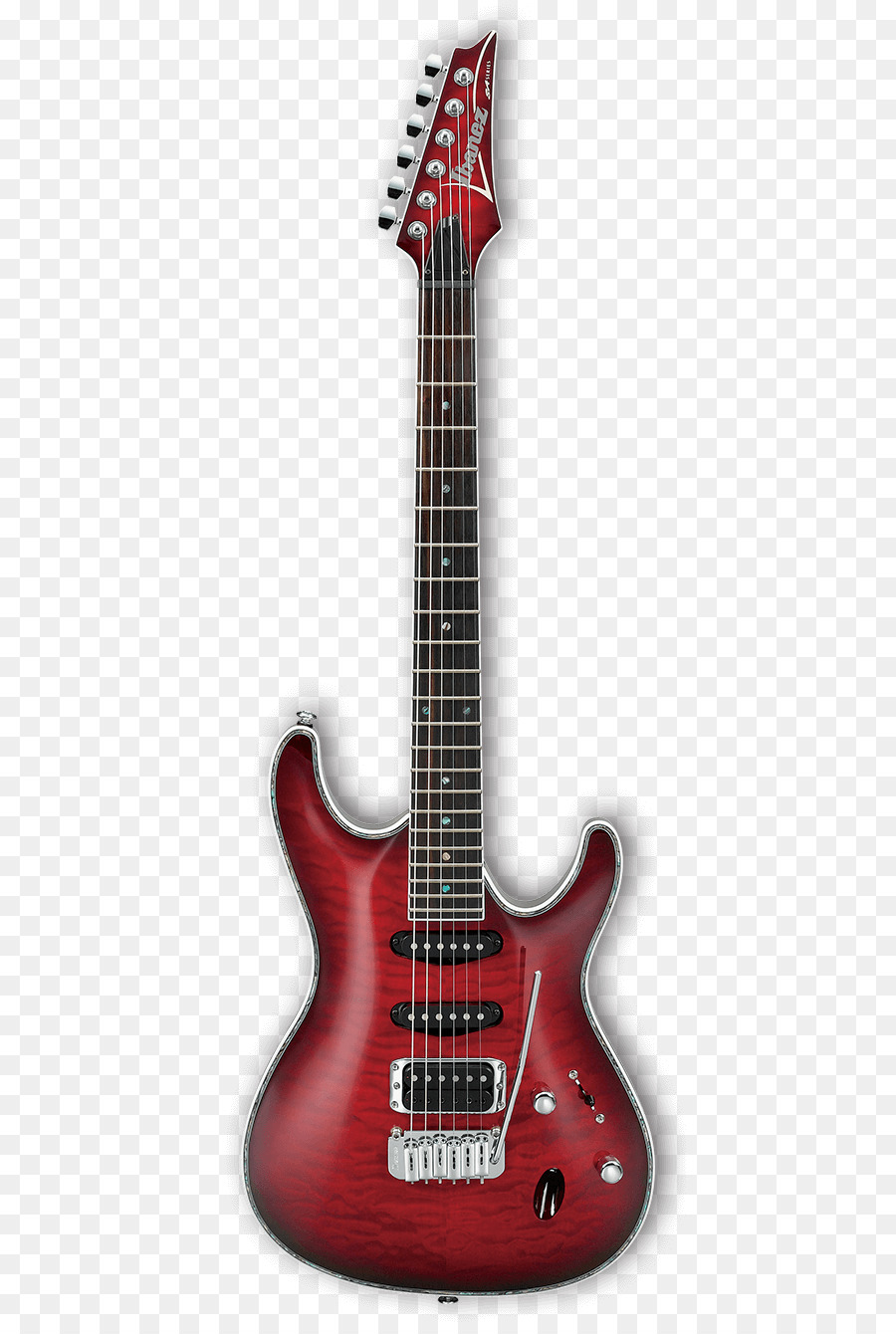 Guitare Rouge，Électrique PNG