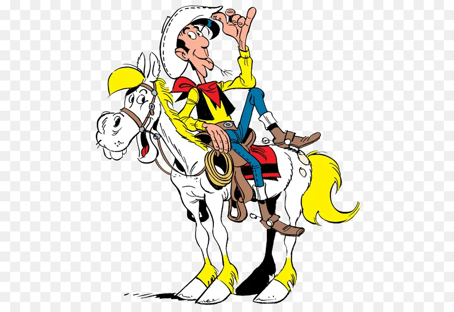 Lucky Luke，Chanceux Luke Contre Phil Reporter PNG