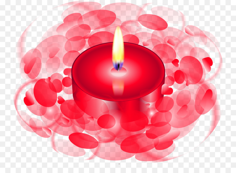 Bougie Rouge，Flamme PNG