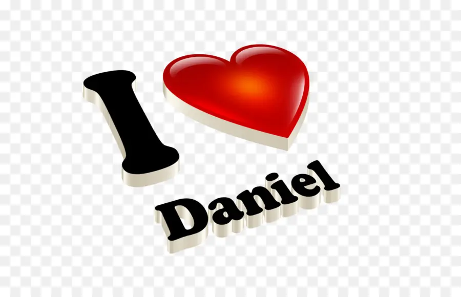 J'aime Daniel，Cœur PNG