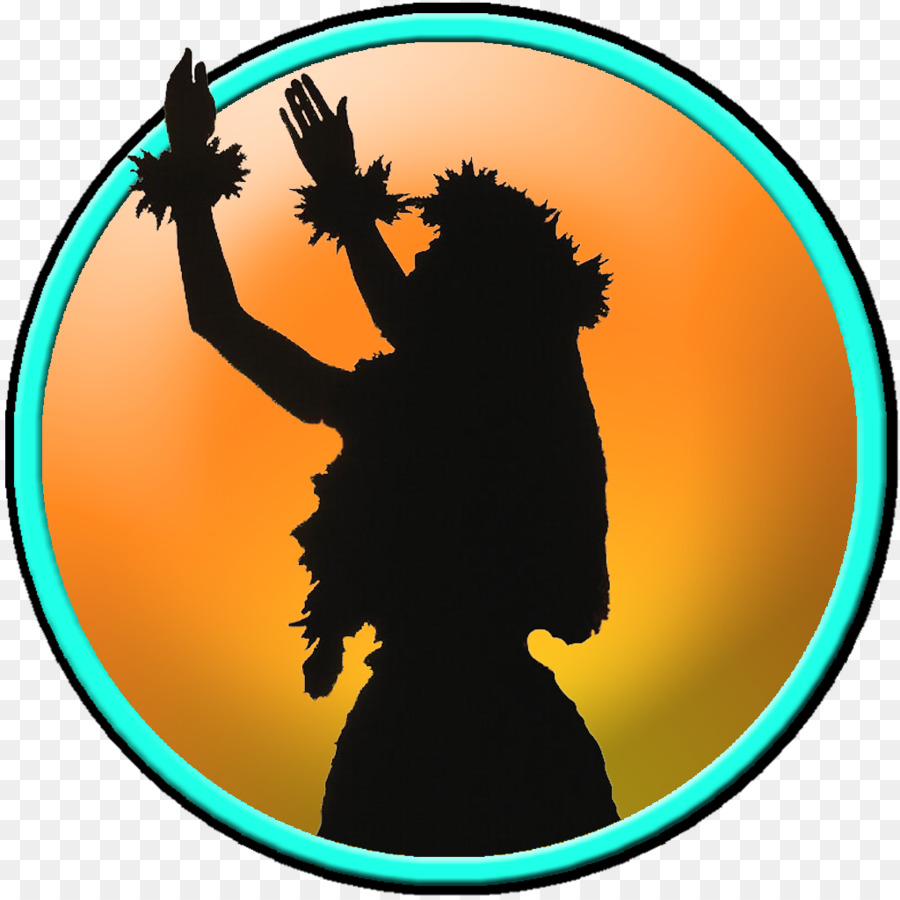 Silhouette De Danseuse De Hula，Hula PNG