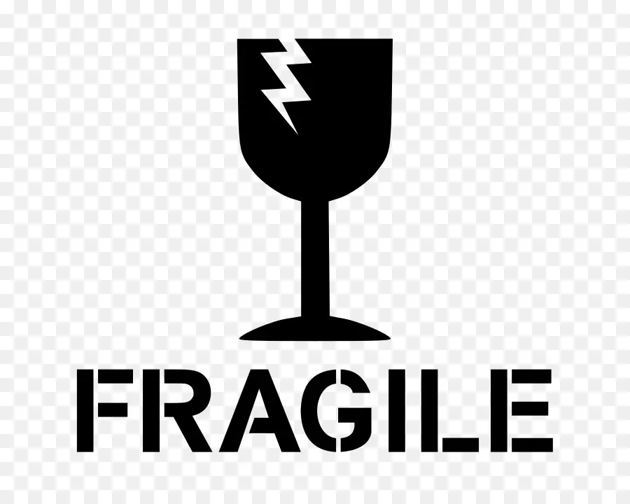 Symbole Fragile，Verre PNG