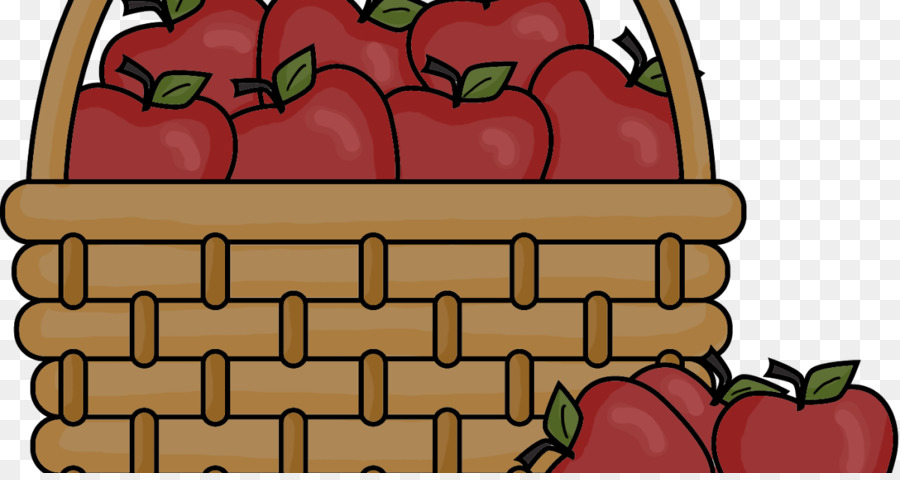 Panier De Pommes，Fruit PNG