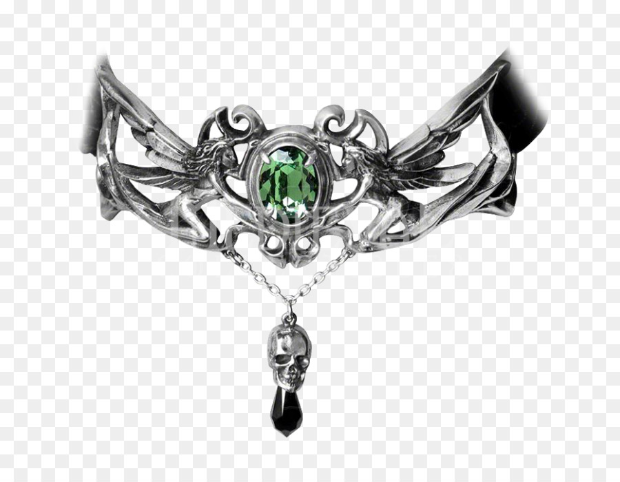 Collier，Gemme Verte PNG