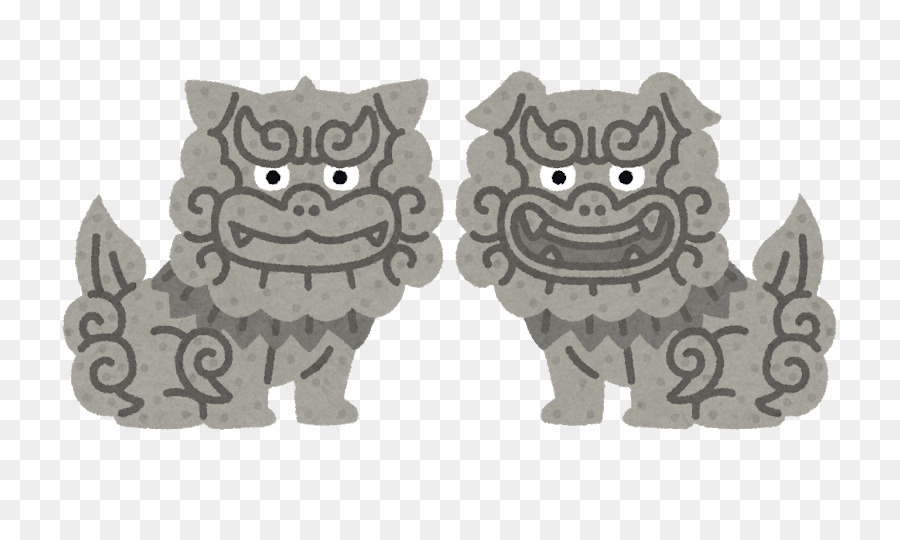 Statues En Pierre，Shisa PNG