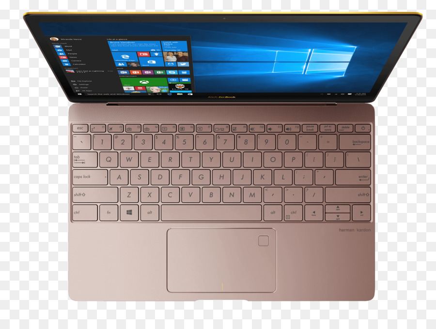 Ordinateur Portable，Asus Zenbook 3 PNG