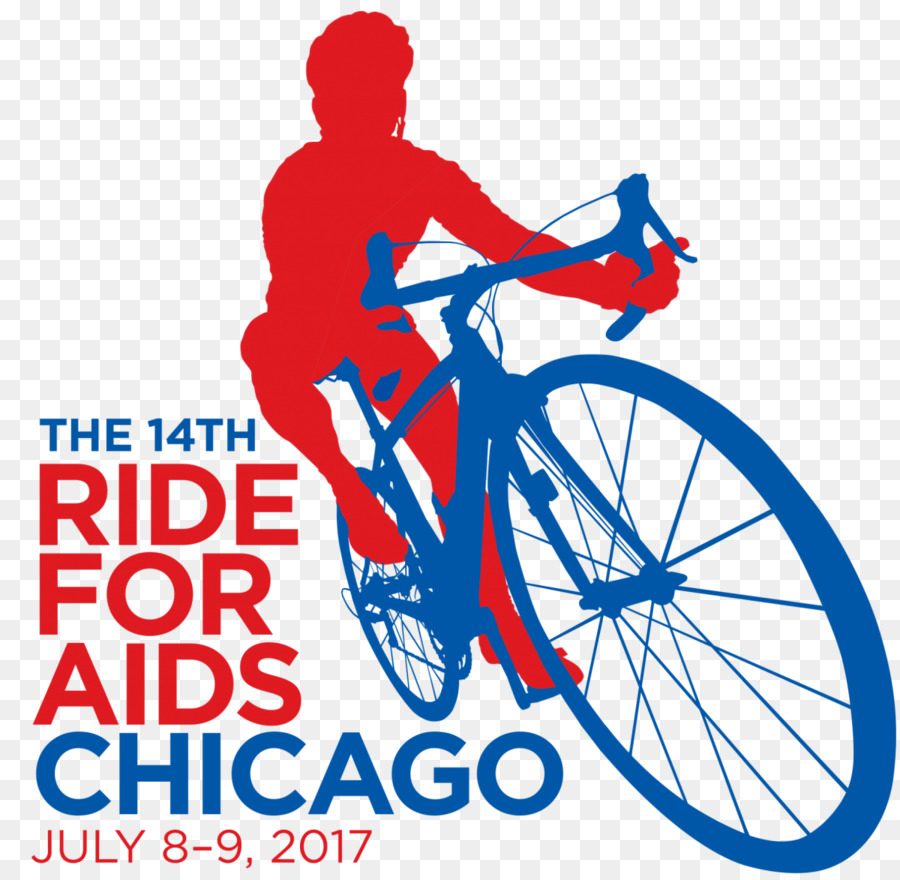 Roulez Contre Le Sida à Chicago，Vélo PNG