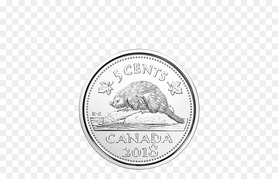 Nickel Canadien，5 Centimes PNG