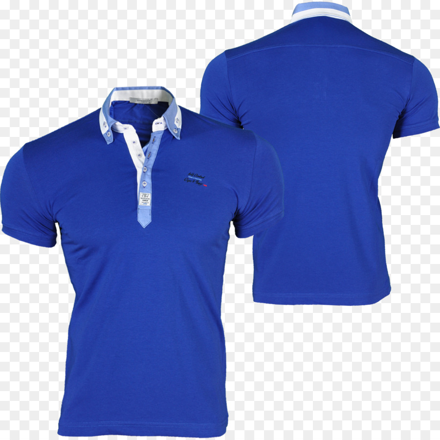 Polo Bleu，Chemise PNG