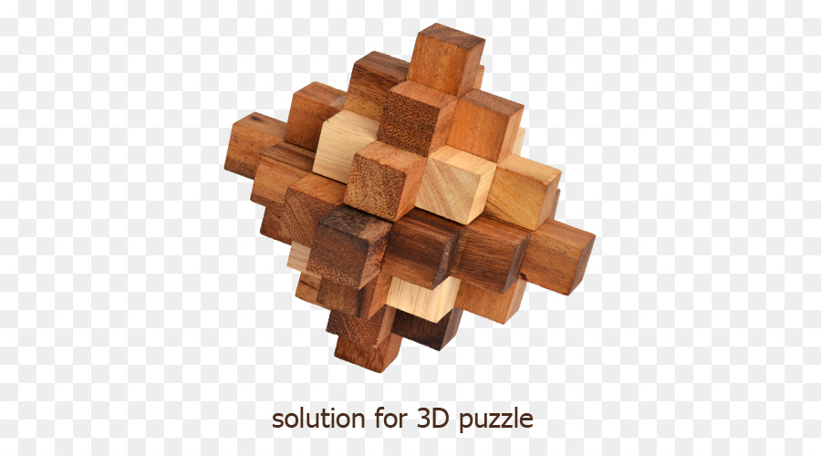 Casse Tête 3d，En Bois PNG