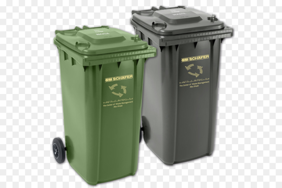 Poubelles，Vert PNG