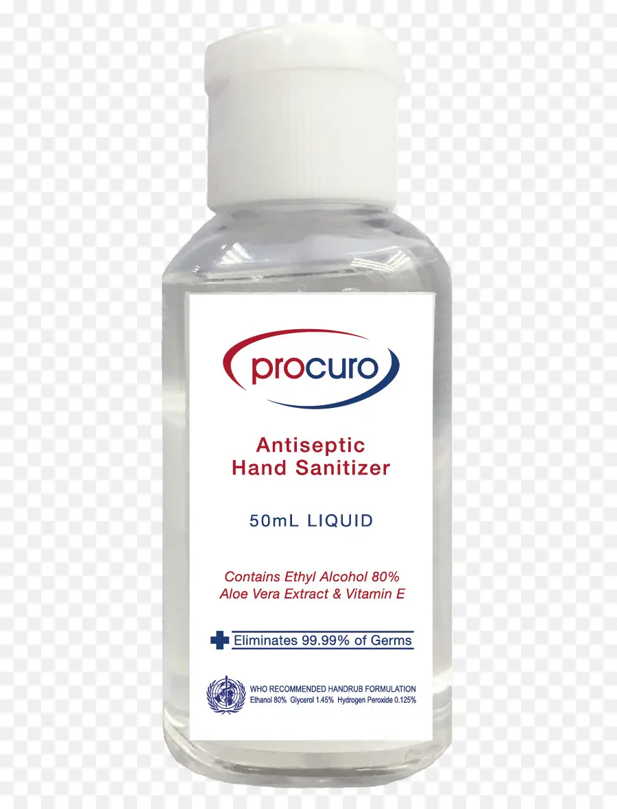 Gel Hydroalcoolique，Bouteille PNG