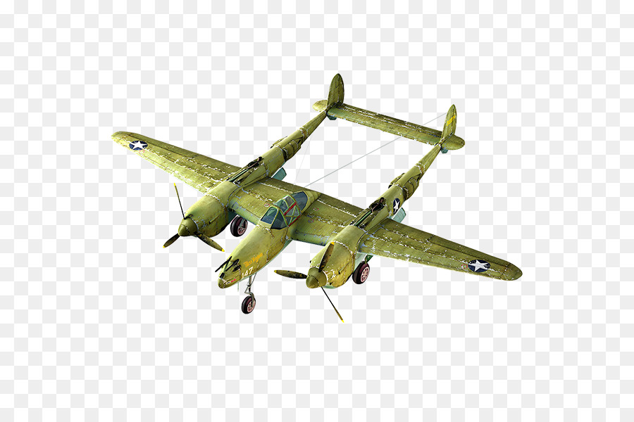 Lockheed P38 Lightning，Avion PNG