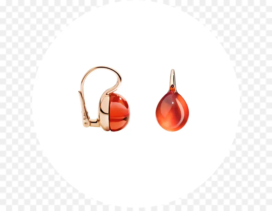 Boucles D'oreilles Rouges，Boucles D'oreilles PNG