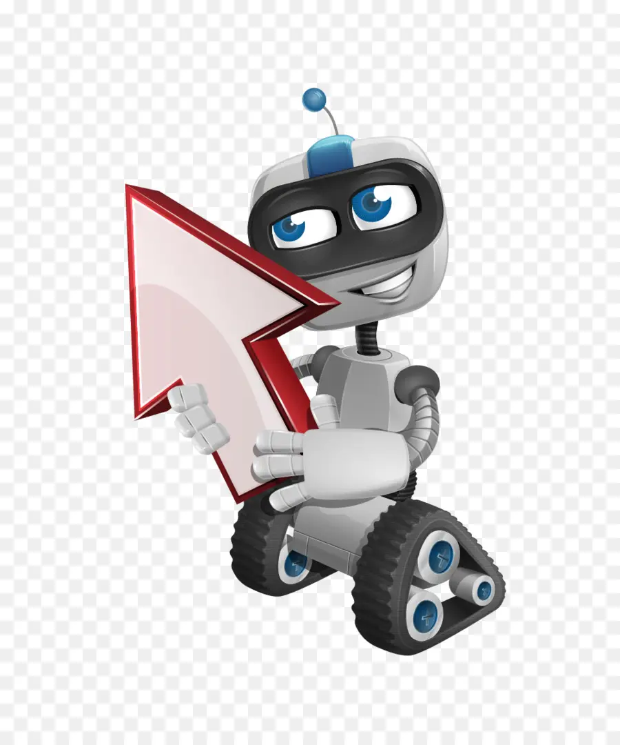 Robot Avec Flèche，Flèche PNG