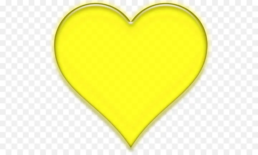 Coeur Jaune，Amour PNG