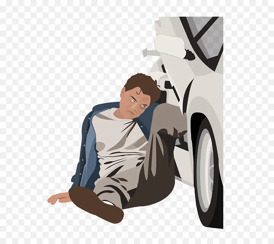 Homme En Voiture，Voiture PNG