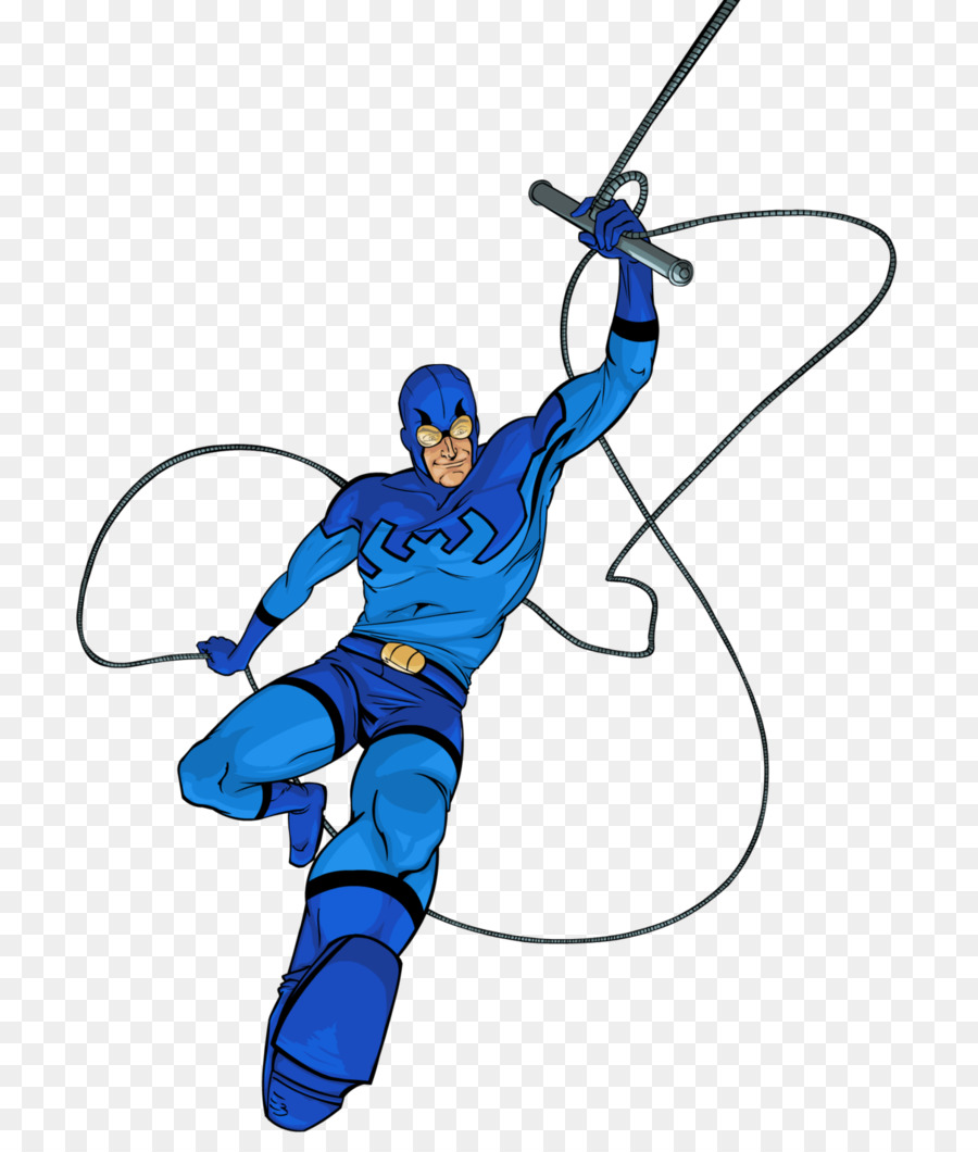 Super Héros，Bleu PNG