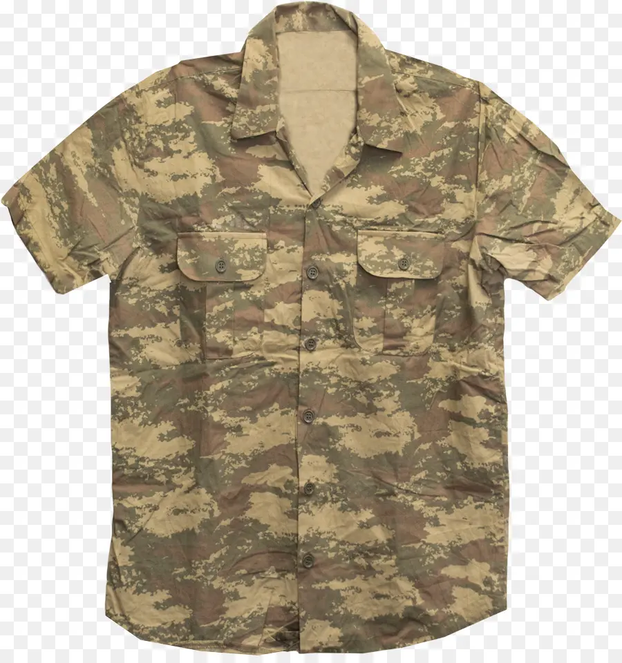 Chemise Camouflage，Militaire PNG