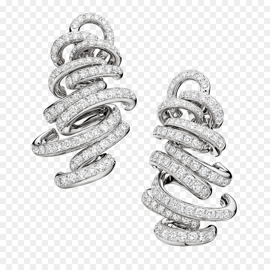 Boucles D'oreilles En Diamant，Accessoire PNG