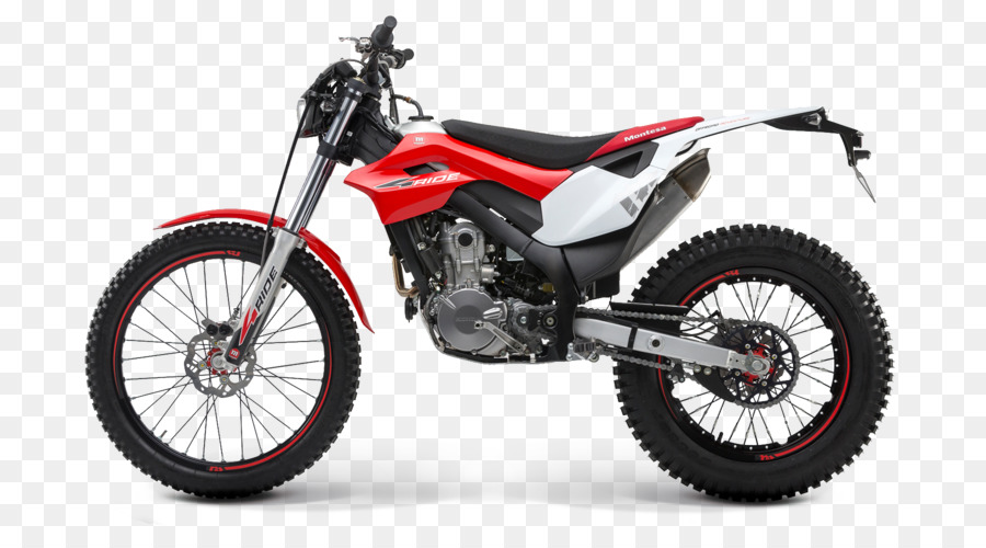 Moto Tout Terrain Rouge，Moto PNG