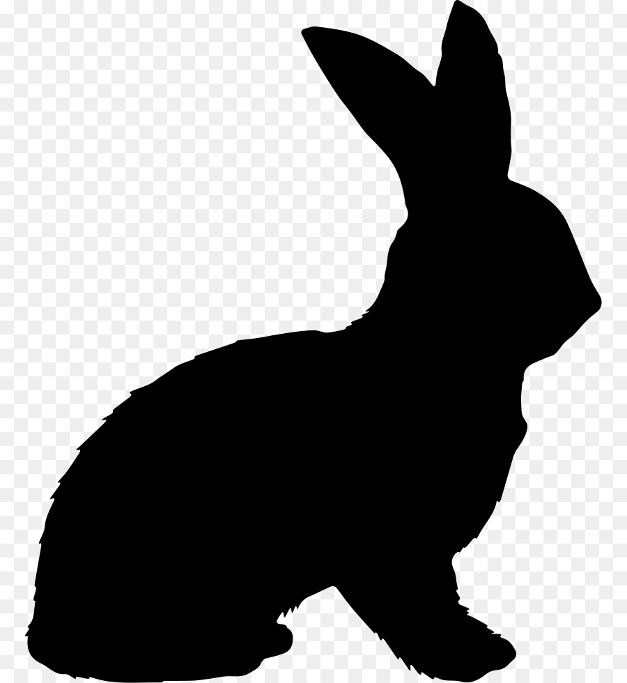 Lapin Bleu，Silhouette PNG