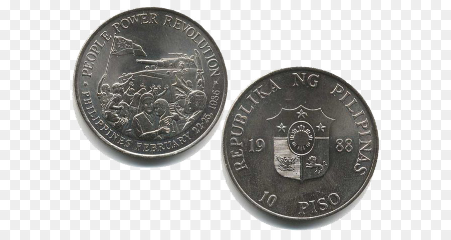 Pièce Philippine，10 Pesos PNG