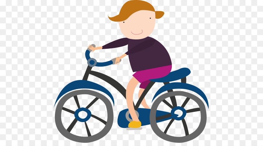 Femme à Vélo，Vélo PNG