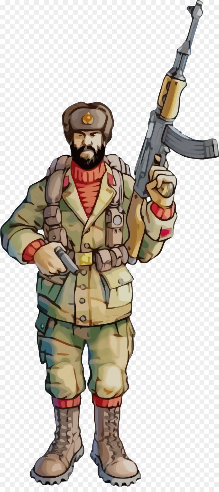 Soldat，Pistolet PNG