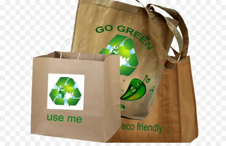 Sacs écologiques，Recycler PNG