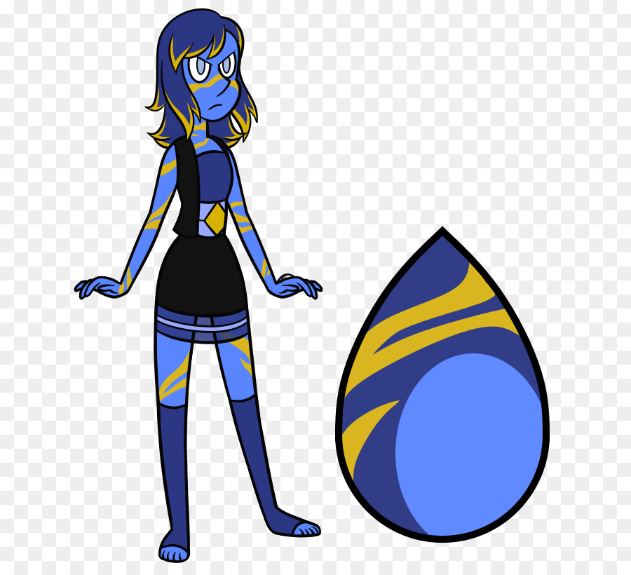 Personnage De Dessin Animé Bleu，Bleu PNG