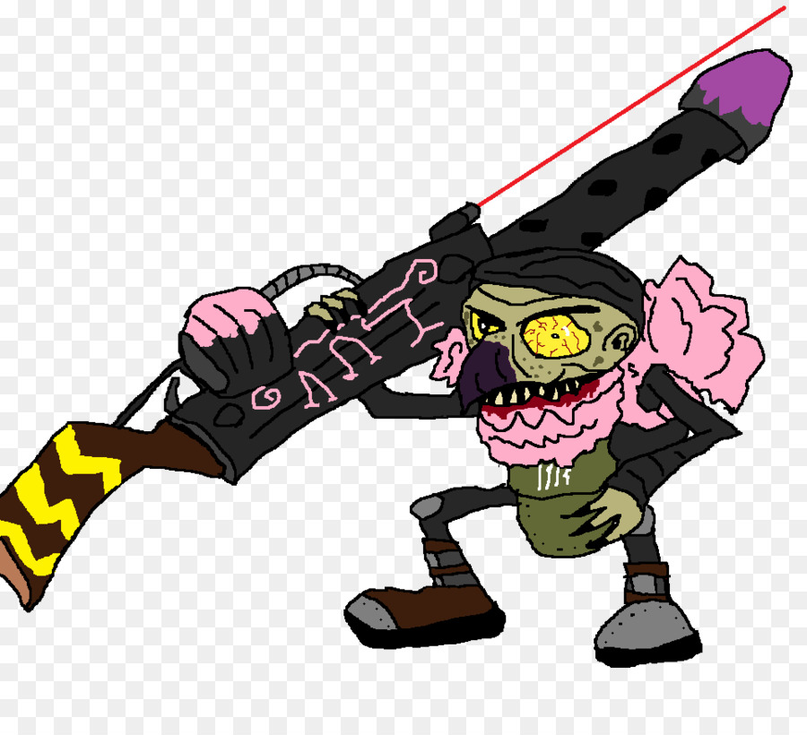 Alien Avec Pistolet Laser，Arme PNG