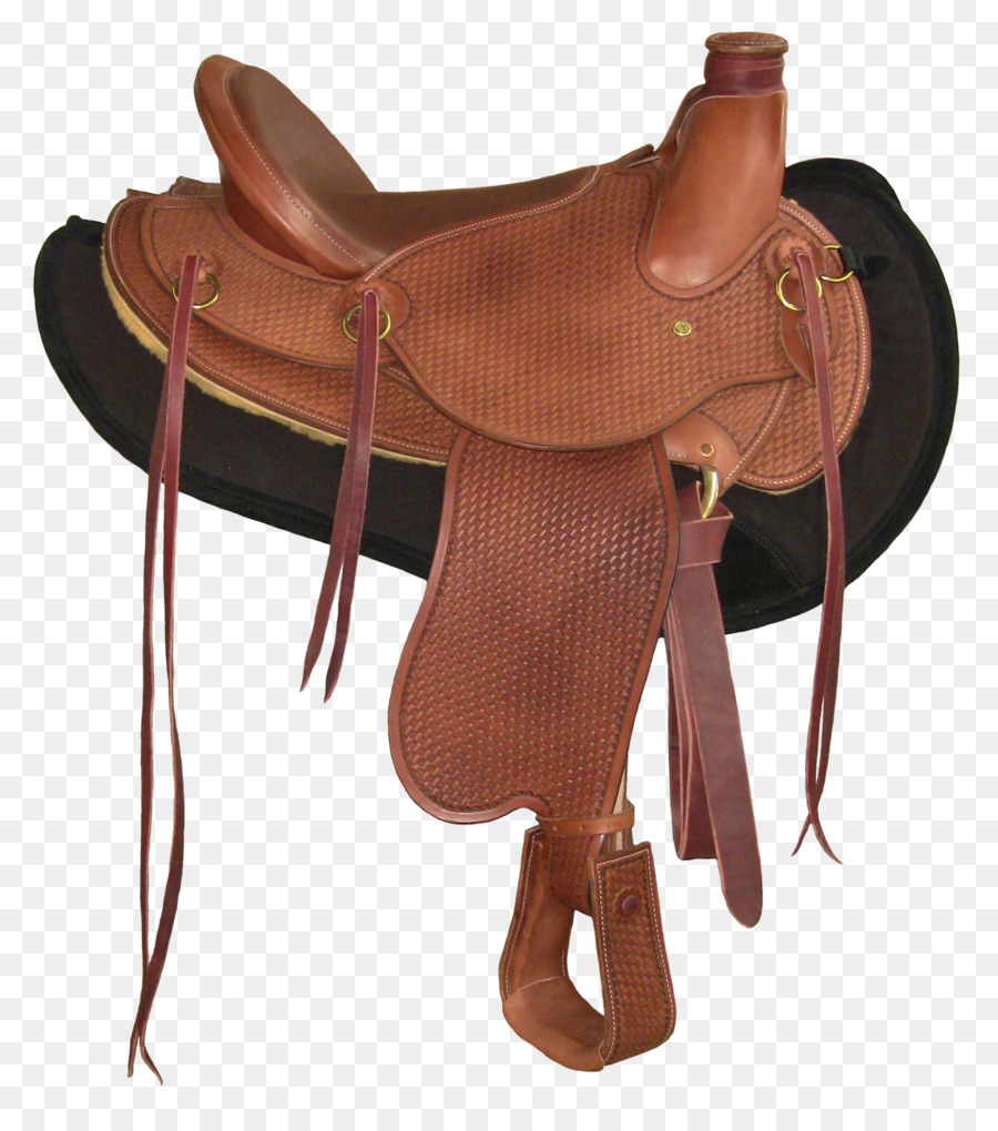 Selle Marron，Cheval PNG