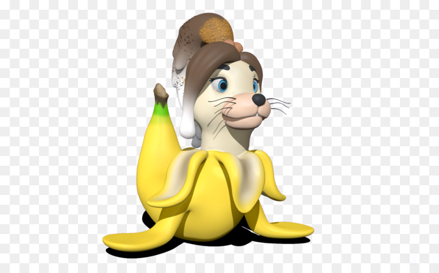 Banane，Chat PNG