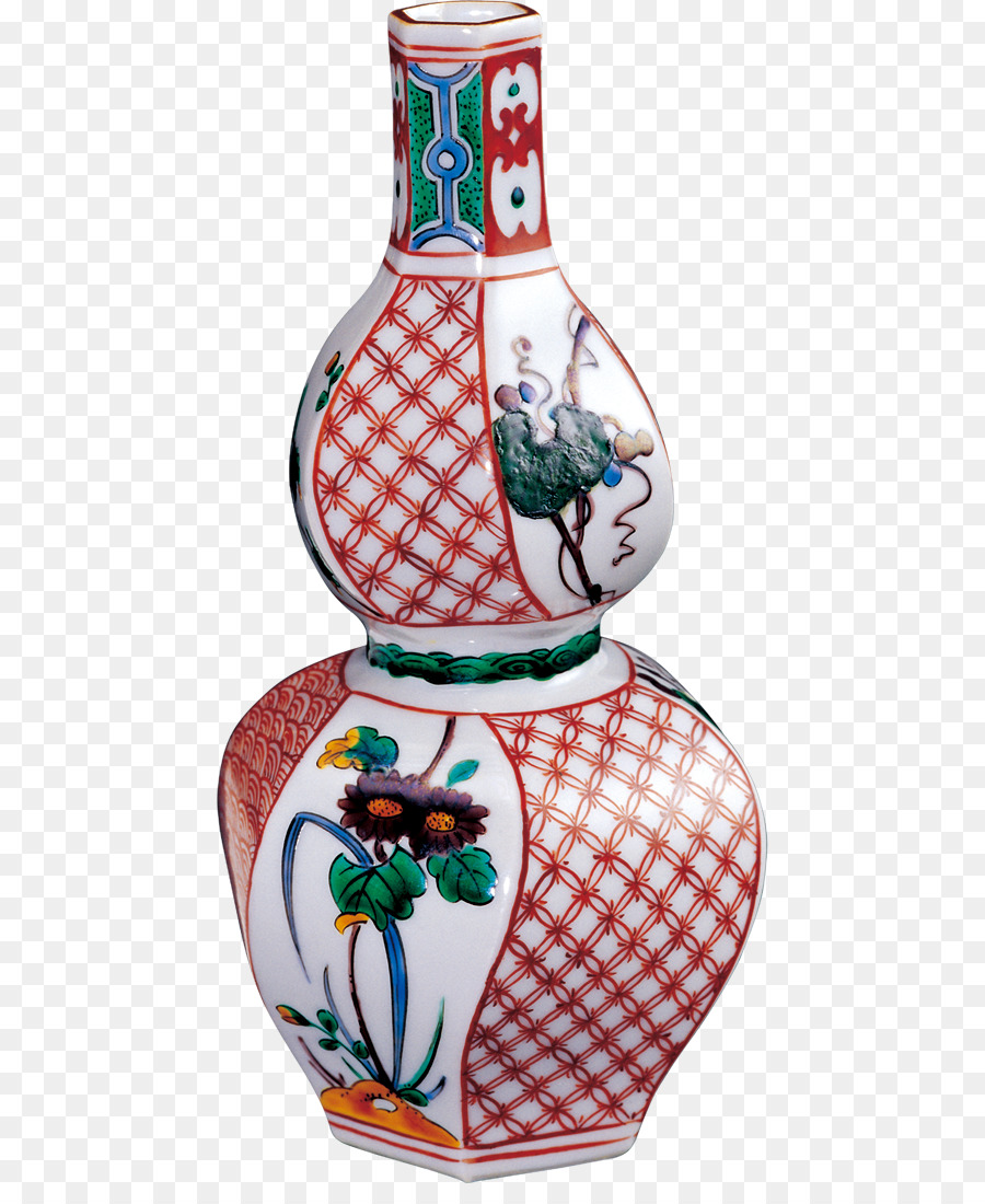 Vase，Bleu Et Blanc De La Poterie PNG