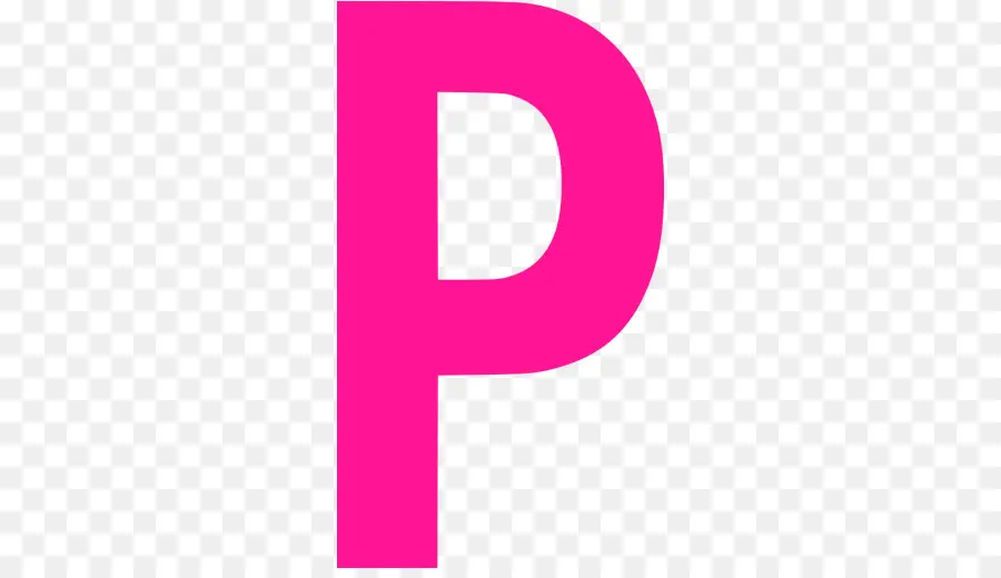 Lettre Rose P，Alphabet PNG