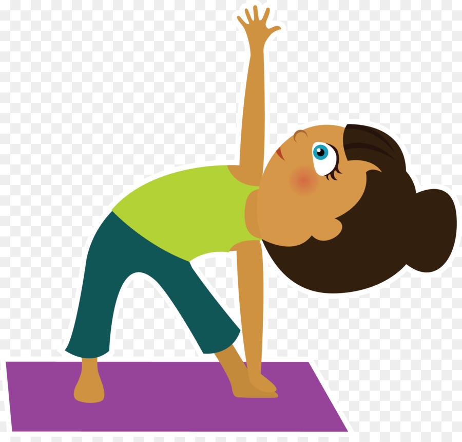 Fille De Yoga，Exercice PNG