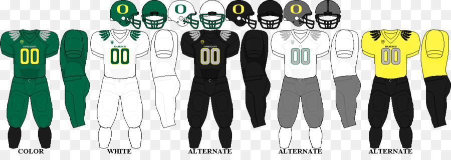 Jersey，Canards De L Oregon De Football PNG